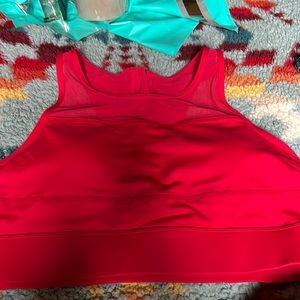 Zyia red all star bra. New w/o tags. Size large